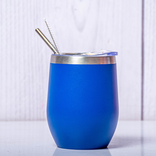 Wine Tumbler Blue