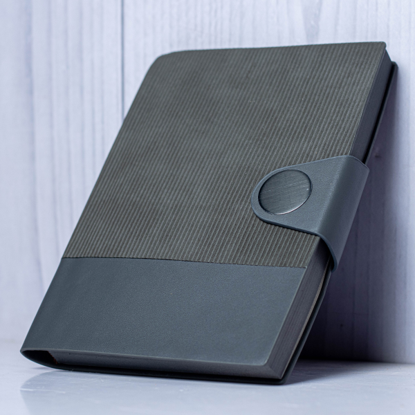 Round Buckle Gray