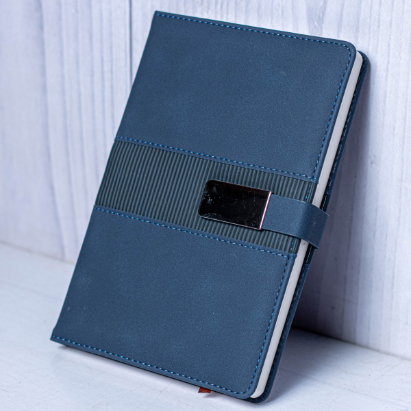 Silver Buckle Blue