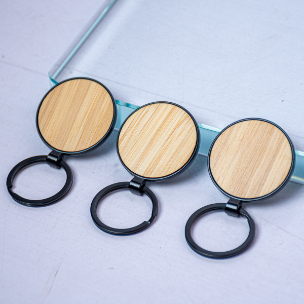 Round Wooden Metal