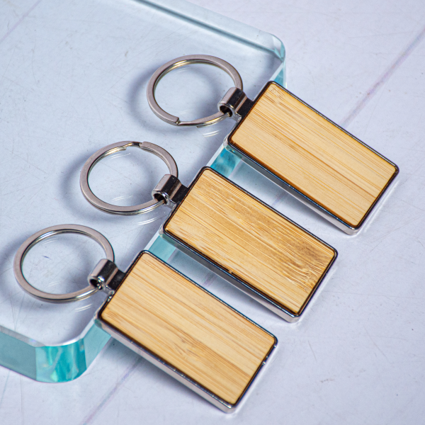 Rectangular Wooden Silver